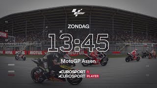 Dutch TT Assen MotoGP 2018 Live op Eurosprt [upl. by Norel]