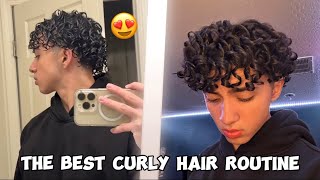 the BEST curly hair routine for everyone [upl. by Ellohcin]