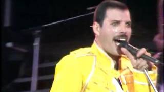 Queen  Under pressure Live at Wembley [upl. by Onstad415]