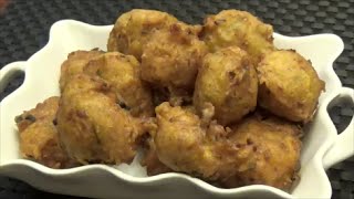 Trini Salt Fish Accra  Salted Cod Fritters  Episode 92 [upl. by Norehs]