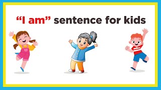 I am sentences for kids  Practice Reading simple sentences  Reading lesson for kids [upl. by Einnig]