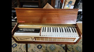 Vintage Farfisa Pianoorgan from the 1950s  works perfectly [upl. by Spalla]