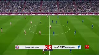 FC Bayern vs Hoffenheim  Highlights  Bundesliga 2324  PES 21 [upl. by Tenneb]