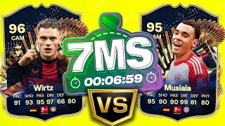 96 WIRTZ vs 95 MUSIALA The Ultimate 7MS Showdown [upl. by Arod]