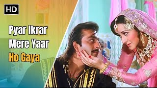 Pyar Ikrar Mere Yaar Ho Gaya  Jai Vikranta  Sanjay Dutt  Zeba Bakhtiyar  90s Bollywood Songs [upl. by Franzoni]