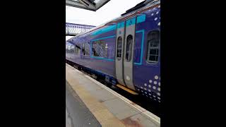 Scotrail Class 158709 arriving at Inverurie station having worked the 2B23 from Montrose [upl. by Tati]