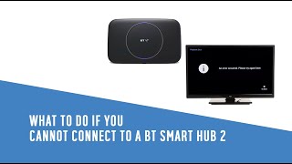 What to do if you cannot connect to a BT Smart Hub 2 [upl. by Bevus]