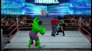 SVR 2011 30CAW ROYAL RUMBLE MATCH 12 [upl. by Shriver98]