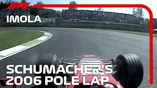 Michael Schumachers Pole Lap At Imola  2006 San Marino Grand Prix [upl. by Ibbed778]