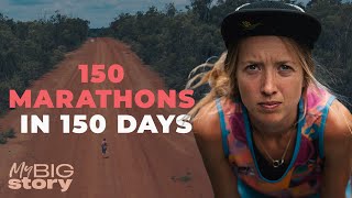 150 marathons in 150 days  Interview with Erchana MurrayBartlett [upl. by Arlette]