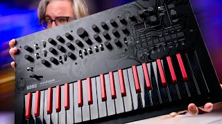 KORG MINILOGUE BASS — NEW Updated LOOK same great synth BUT a MISSED OPPORTUNITY [upl. by Nairam]