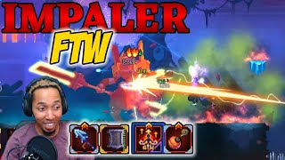 Impaler FTW  Dead Cells Bad Seed Impaler Run 5 Boss Cells [upl. by Yeoz]