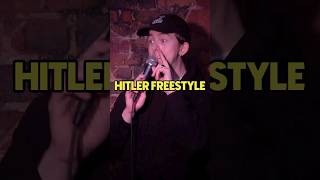 He Freestyle Raps about Hitler 😳 freestylerap comedy freestyle [upl. by Amle]