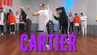 Dopebwoy quotCARTIERquot ft Chivv amp 3robi  Duc Anh Tran Choreography [upl. by Nadoj]