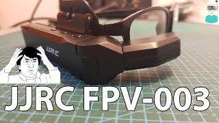 JJRC FPV003 58GHz FPV Monocular Glasses  AKA WTF [upl. by Marquez745]