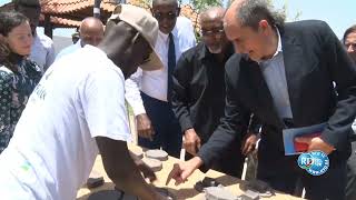 Cérémonie de Remise de lUnité de Recyclage quotLa Fabrikquot à Obock [upl. by Ariaj]