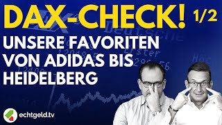 Deutschlands schnellster DAXCheck 12  Adidas Allianz BASF Bayer Daimler Dt Post amp Telekom [upl. by Berner]