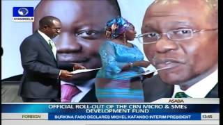 Official Roll Out Of The CBN Micro amp SMEs Development Fund Prt 11 [upl. by Gamber]