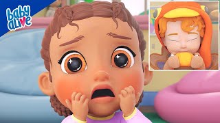 El primer Día de Acción de Gracias de los bebés 👶🦃 NUEVOS episodios de Baby Alive 👶🦃Dibujos animados [upl. by Notyarb]