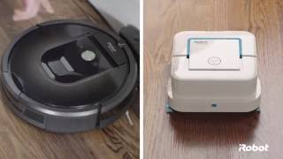 Your Partners for Clean Floors  Roomba® 900 series amp Braava® 200 series  iRobot® [upl. by Ahsinirt71]