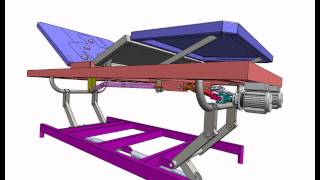 Hospital Bed headrest motion [upl. by Payne]