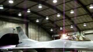 F16 Run In The Hush House [upl. by Coshow]