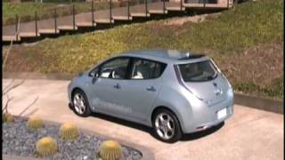 Nissan LEAF Approaching Vehicle Sound for Pedestrians VSP [upl. by Akinirt722]