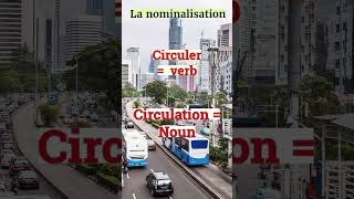 La Nominalisation in French Let us learn Frenchapprendrelefrançais educational nominalisation [upl. by Aikemahs]