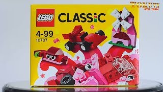 TMT760 Lego Creator 10707 Red Creative Box Đồ chơi lắp ghép sáng tạo [upl. by Sholem]