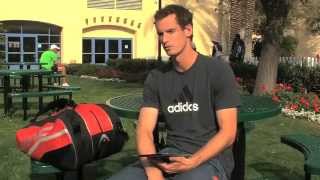 HEAD Tour TV Facebook Interview featuring Andy Murray [upl. by Nnahs568]