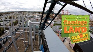 Hero OnRide POV  Flamingo Land Resort 2019 [upl. by Zales]