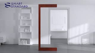 StepByStep ZBarnDoor Hardware InstallationSMARTSTANDARD [upl. by Inalem]