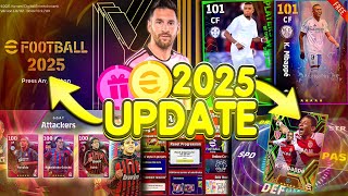 Finally Official eFootball 2025 Release Date Is Here 🤩 New Master League Edit Mode Manager Packs🔥🔔 [upl. by Orpha]