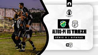 AO VIVO  ALTOSPI X TREZE  CAMPEONATO BRASILEIRO SÉRIE D  10082024 [upl. by Cleodal]