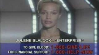 Jolene Blalock  Public service announcement  Star Trek [upl. by Adnilemreh]