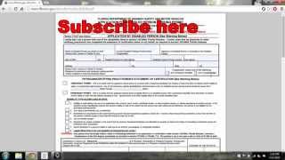 How to Apply for a Disabled Placard in Florida [upl. by Assira]