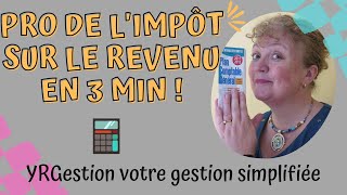 Calcul de limpôt sur le revenu  les tranches dimposition [upl. by Hailed]