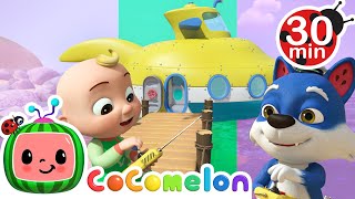 Down by the Bay Submarine  CoComelon Nursery Rhymes amp Kids Songs [upl. by Atilek62]