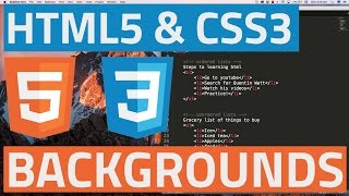 HTML5 and CSS3 beginner tutorial 17  background images [upl. by Auroora]