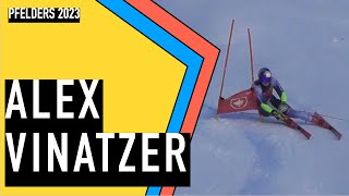 Alex VINATZER GS  Pfelders 2023 [upl. by Zelda720]