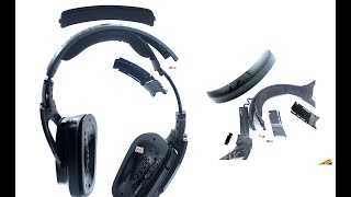 How to Repair Logitech Headset G933 G935 G633 G635 Crushed Headband Bow [upl. by Nosbig43]