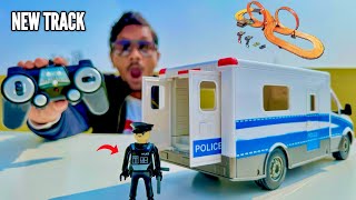 RC Mercedes Sprinter Van Unboxing amp Track Test  Chatpat toy TV [upl. by Doniv]