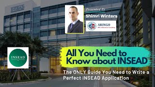 All you need to know about INSEAD  How to Write a Perfect INSEAD Application [upl. by Lupe]