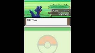 Pokemon Platinum GibleGabiteGarchomp [upl. by Shaner37]