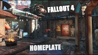 Fallout 4  Home Plate Build in Progress  Diamond City Upgrade [upl. by Ennaylloh78]