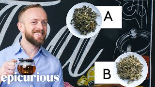 Tea Expert Guesses Cheap vs Expensive Tea  Price Points  Epicurious [upl. by Nnayd]