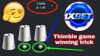 1xbet Thimbles Game Hack File  1xbet Game Hack  গেম হ্যাক করে টা  1xbet thimbles game win trick [upl. by Krys]