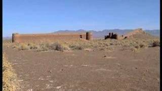 Old caravanserai in Iranian desert [upl. by Rodavlas]