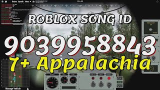 7 Appalachia Roblox Song IDsCodes [upl. by Alanson356]