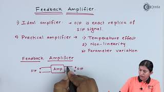 Principle of Feedback Amplifiers  Feedback Amplifiers  Applied Electronics [upl. by Mckenzie629]